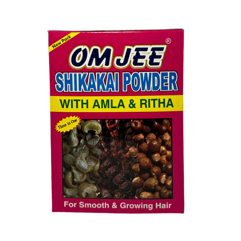 Om jee shikakai powder with amla & ritha 200gm