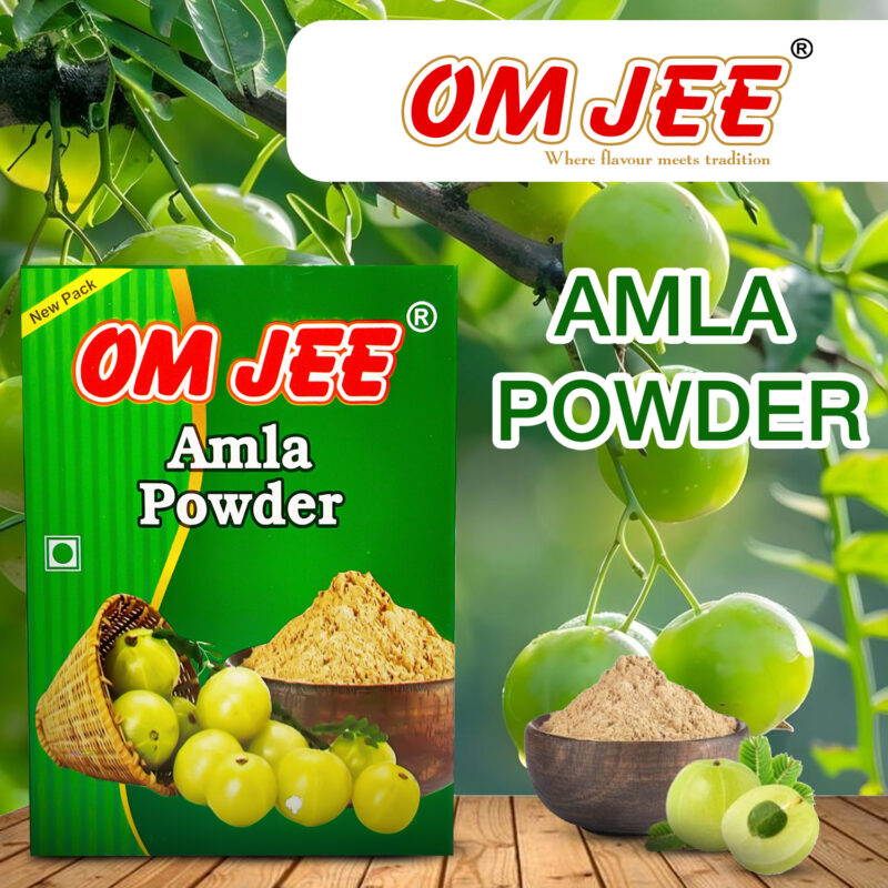 Omjee 100% Pure Amla Powder – 200gm | For Hair, Skin & Immunity - Image 2