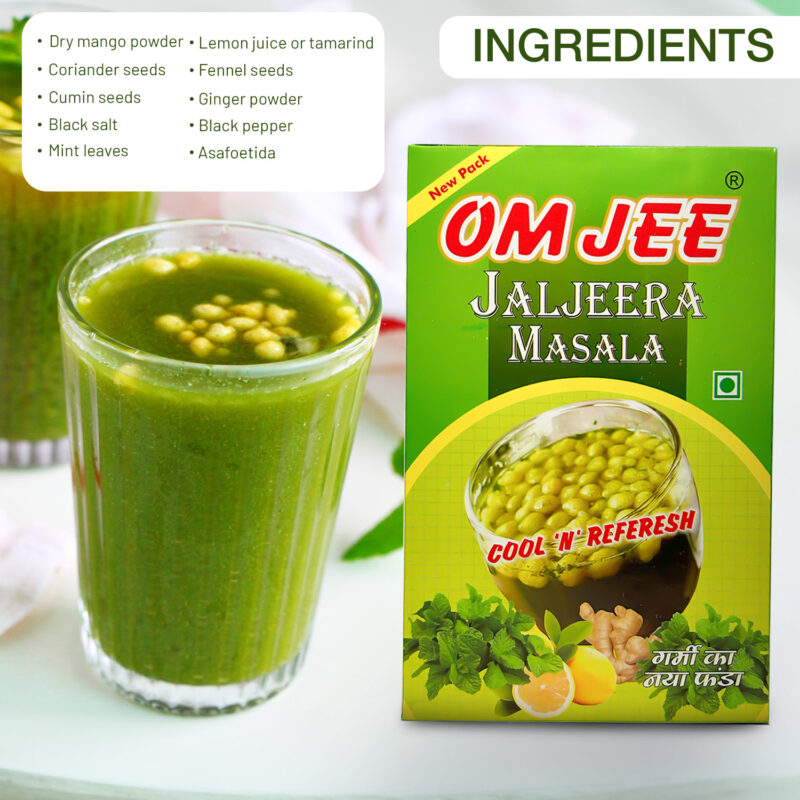 Om jee Jaljeera masala 100gm - Image 4
