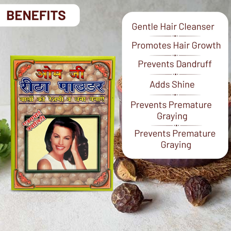 Om jee reetha powder 200gm - Image 5