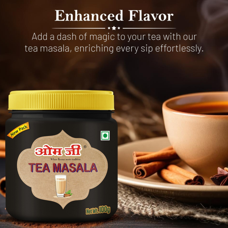 Om jee Tea masala 100gm - Image 5