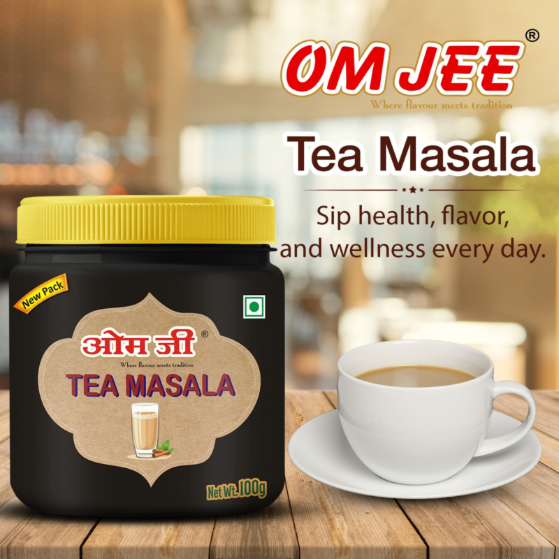 Om jee Tea masala 100gm - Image 2