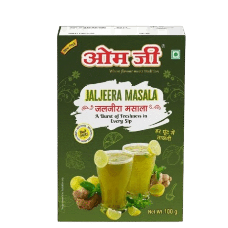 Omjee Jaljeera Masala – 100g | Refreshing Summer Drink Mix for Water or Golgappa Filler