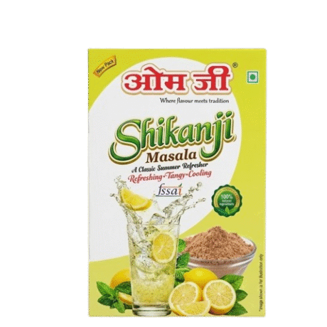 Omjee Nimboo Pani Masala – 100g | Shikanji Masala for Refreshing Summer Drink